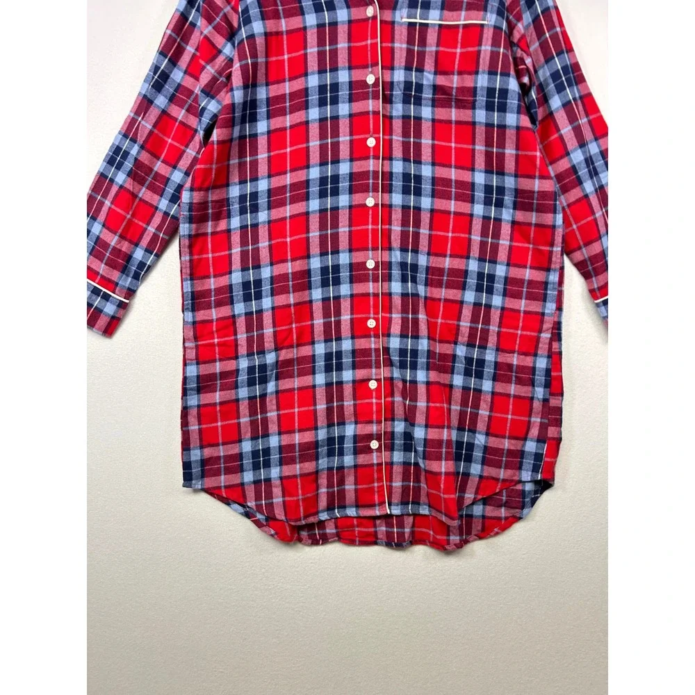 Lands End classic flannel